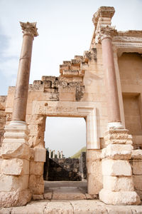 Old ruins of building