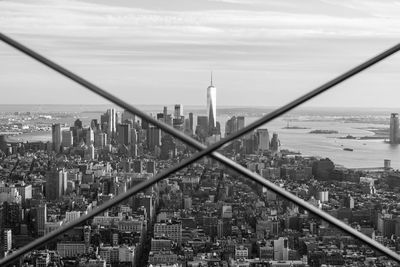 View of cityscape against sky