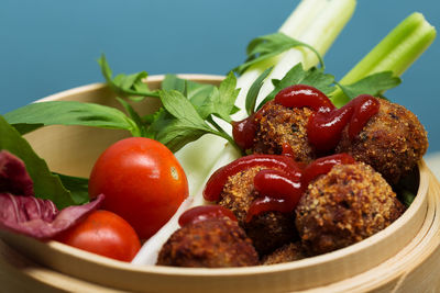 Close-up of fruits in bowl