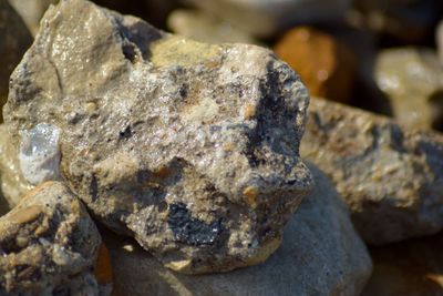 Close-up of rock