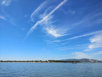 Scenic view of calm lake