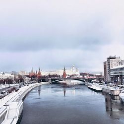 River with buildings in background