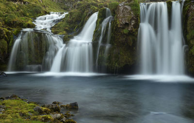 View of waterfall