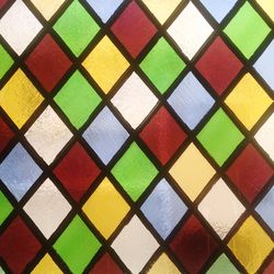 Full frame shot of red wall