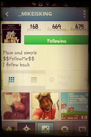 Follow on istagram at _mikeisking