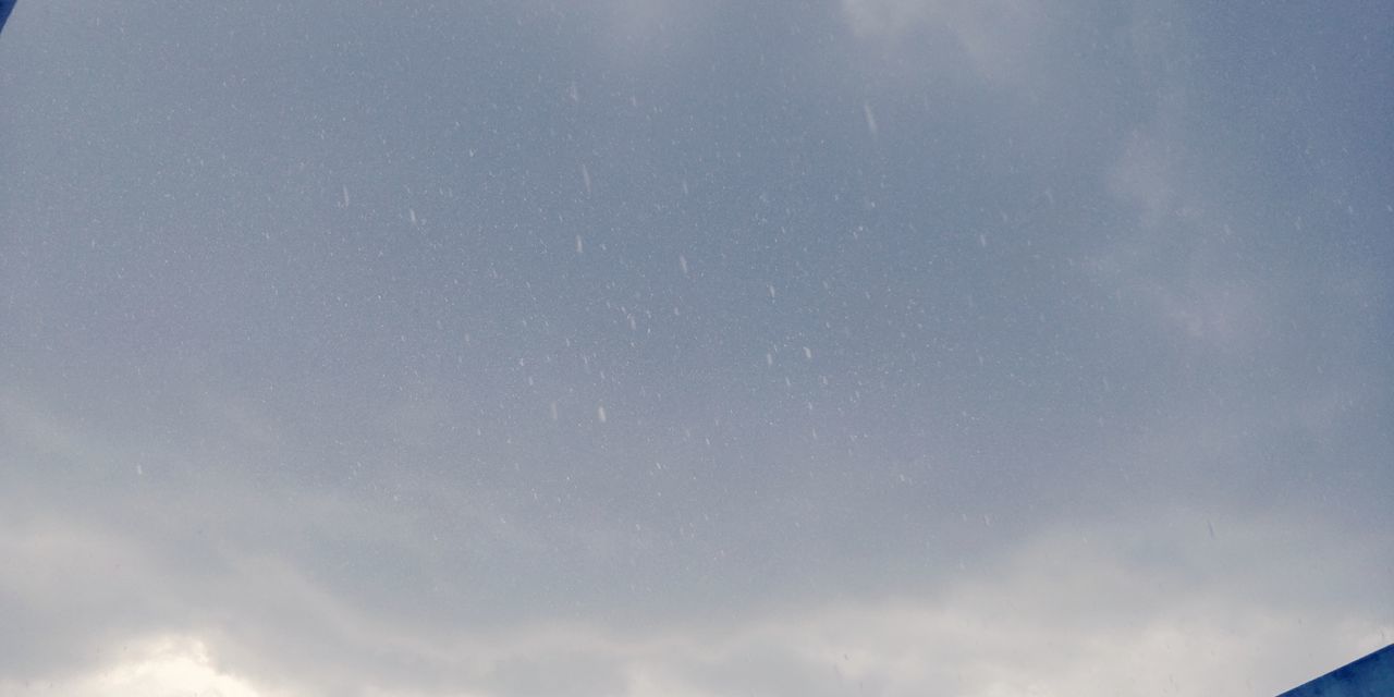 LOW ANGLE VIEW OF SKY IN RAIN