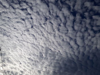 Low angle view of cloudscape