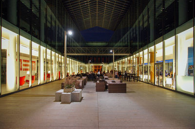 Illuminated corridor