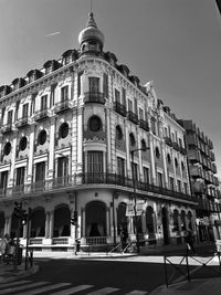 Low angle view of building against sky