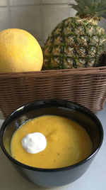 Close-up of vegetables in bowl