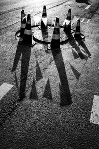People walking on street