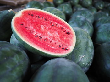 Full frame shot of watermelons