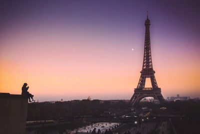 Tower at sunset