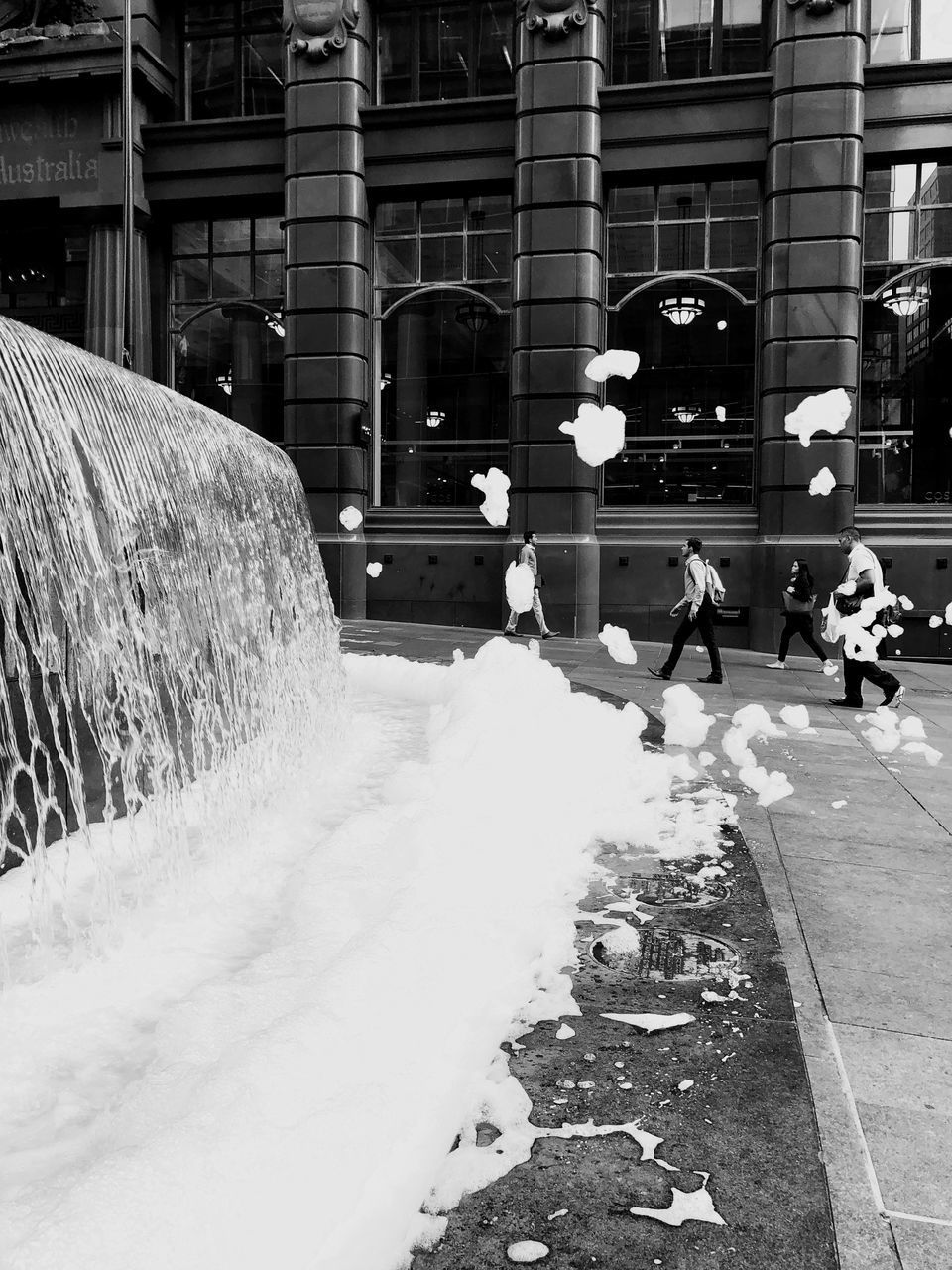 PEOPLE IN FRONT OF BUILDINGS