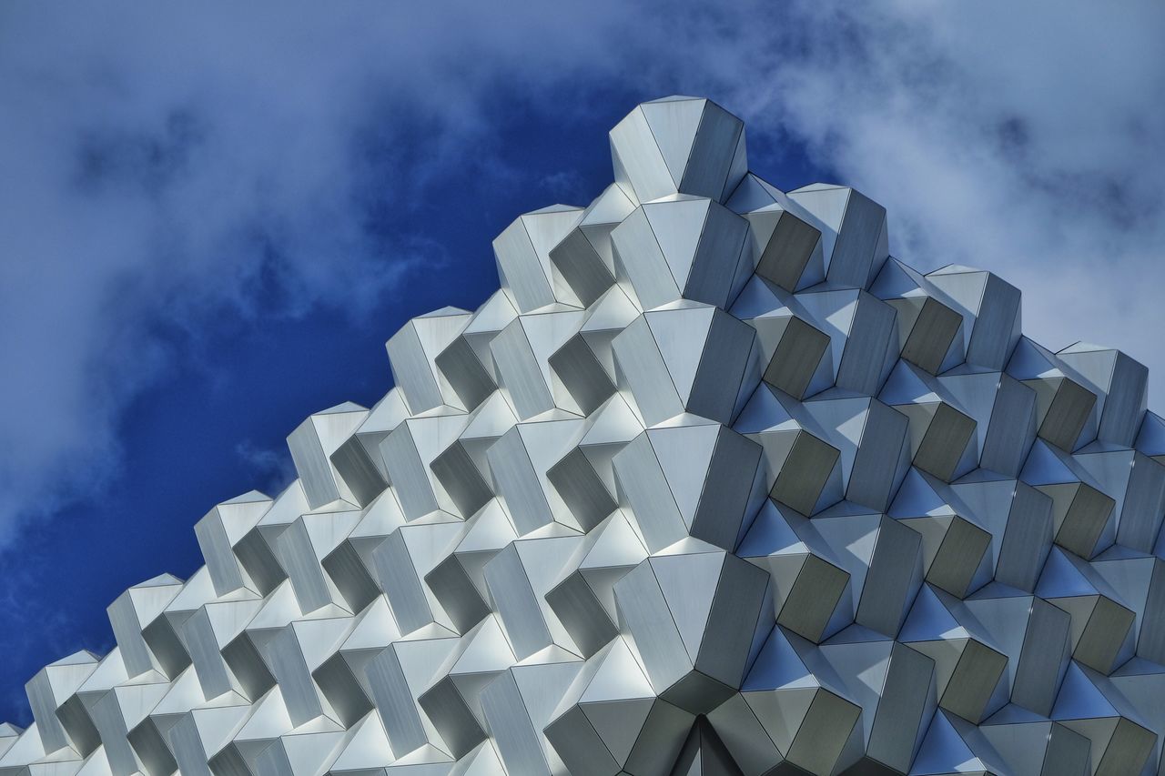 cloud - sky, sky, pattern, no people, low angle view, architecture, outdoors, day, close-up