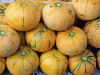 Full frame shot of fruits in market