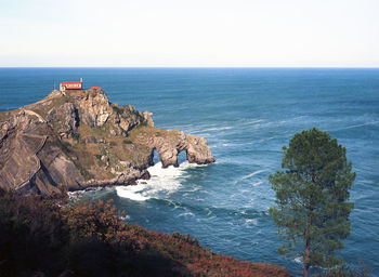 San juan church of gaztelugatxe in basque spain