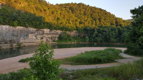 Scenic view of lake