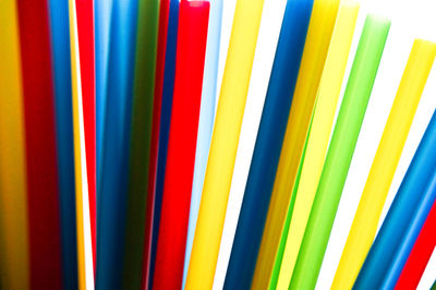 Full frame shot of colorful paper