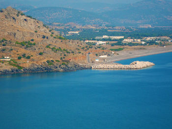 Aerial view of city