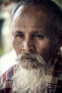Close-up portrait of man