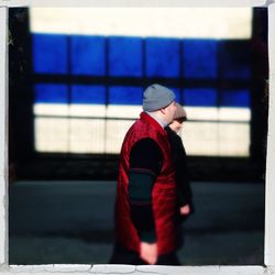 Close-up of young woman