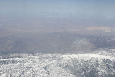 Aerial view of landscape