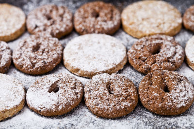 Close-up of cookies