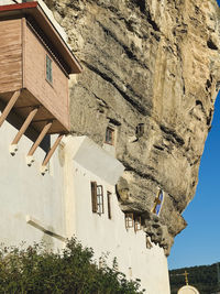 Low angle view of old building