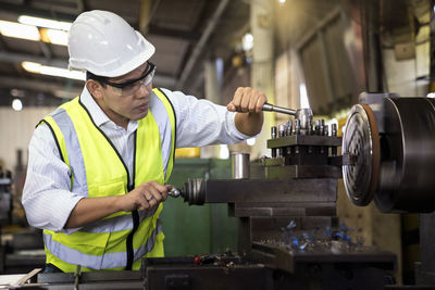 Man working in factory