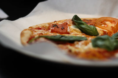 Close-up of food in plate