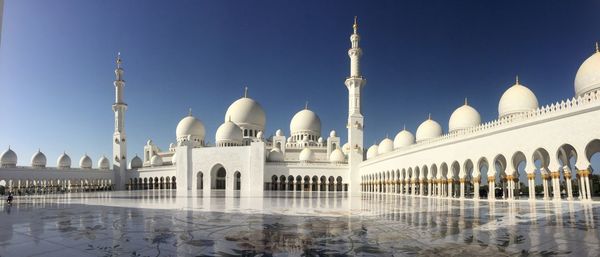 View of cathedral against clear sky