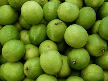 Full frame shot of fresh green fruit