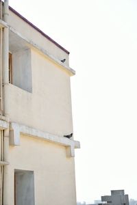 View of built structure against clear sky