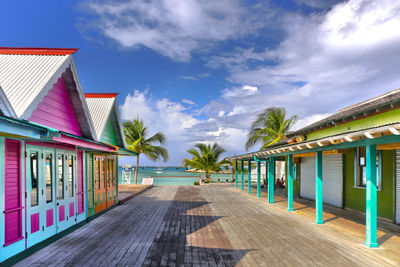 View of beach against sky