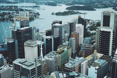 Skyscrapers in city