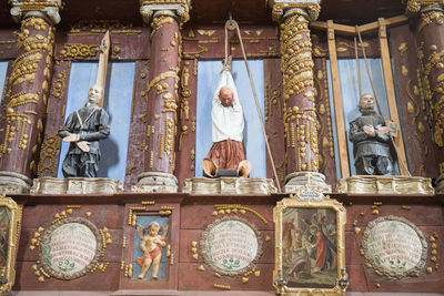 Statue of buddha in temple