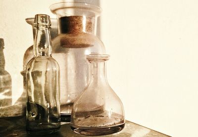 Close-up of food on table