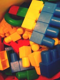 Close-up of colorful objects