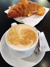 Close-up of coffee cup