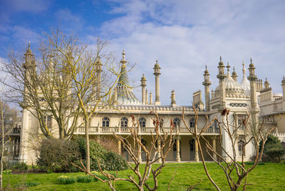 View of historic building against sky