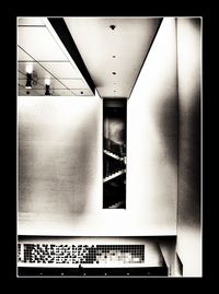 Interior of modern building