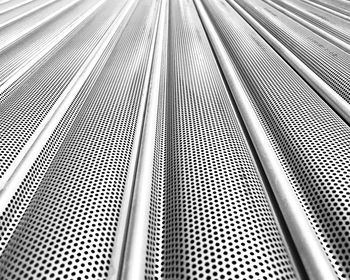 Full frame shot of escalator