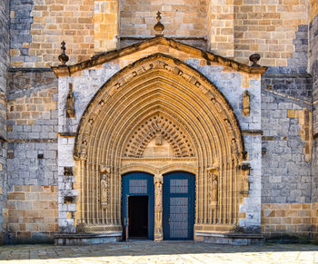 Facade of old building