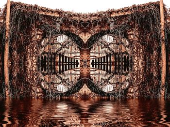 Built structure in water