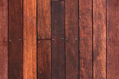 Full frame shot of wooden door