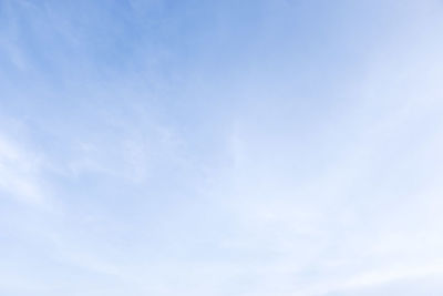 Low angle view of clouds in sky