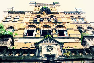 Low angle view of church
