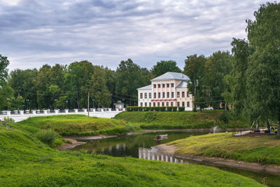 Building of the former city council in uglich kremlin, russia