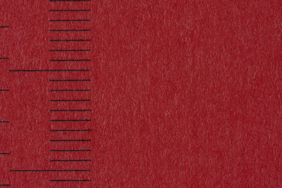 Full frame shot of red wall